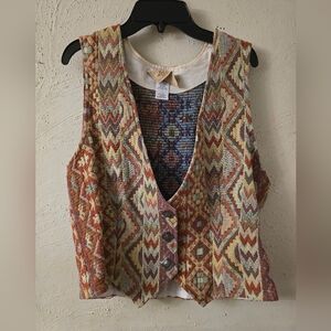 Vintage Western New Frontier Vest